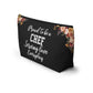 Proud To Be A Chef Pouch Serving Love Everyday Cooking Lover Gift For Him Or Her Kitchen Essentials Bag Culinary Student Accessory Pouch