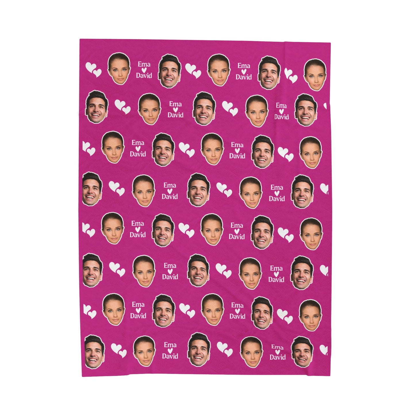 Personalized Face Blanket, Custom Photo Blanket, Faces on Blanket, Gift for Family, Custom Image Blanket, Graduation Gift, Cozy Throw
