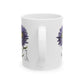 Aster September Month Birth Flower Ceramic Mug (11oz, 15oz) - Vibrant Floral Design