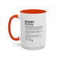Custom Notary Mug, Funny Legal Gift, Notary Definition Mug, Personalized Office Coffee Cup, Colorful Mugs (11oz, 15oz), Law Office Mug