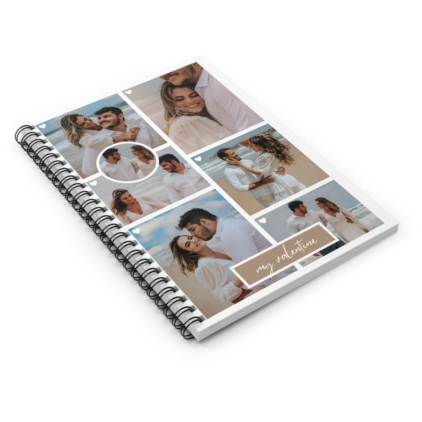 Personalized Couple Gift, Custom Name Journal or Print, Gift for Boyfriend, Girlfriend, Anniversary Gift, Romantic Keepsake, Love Book