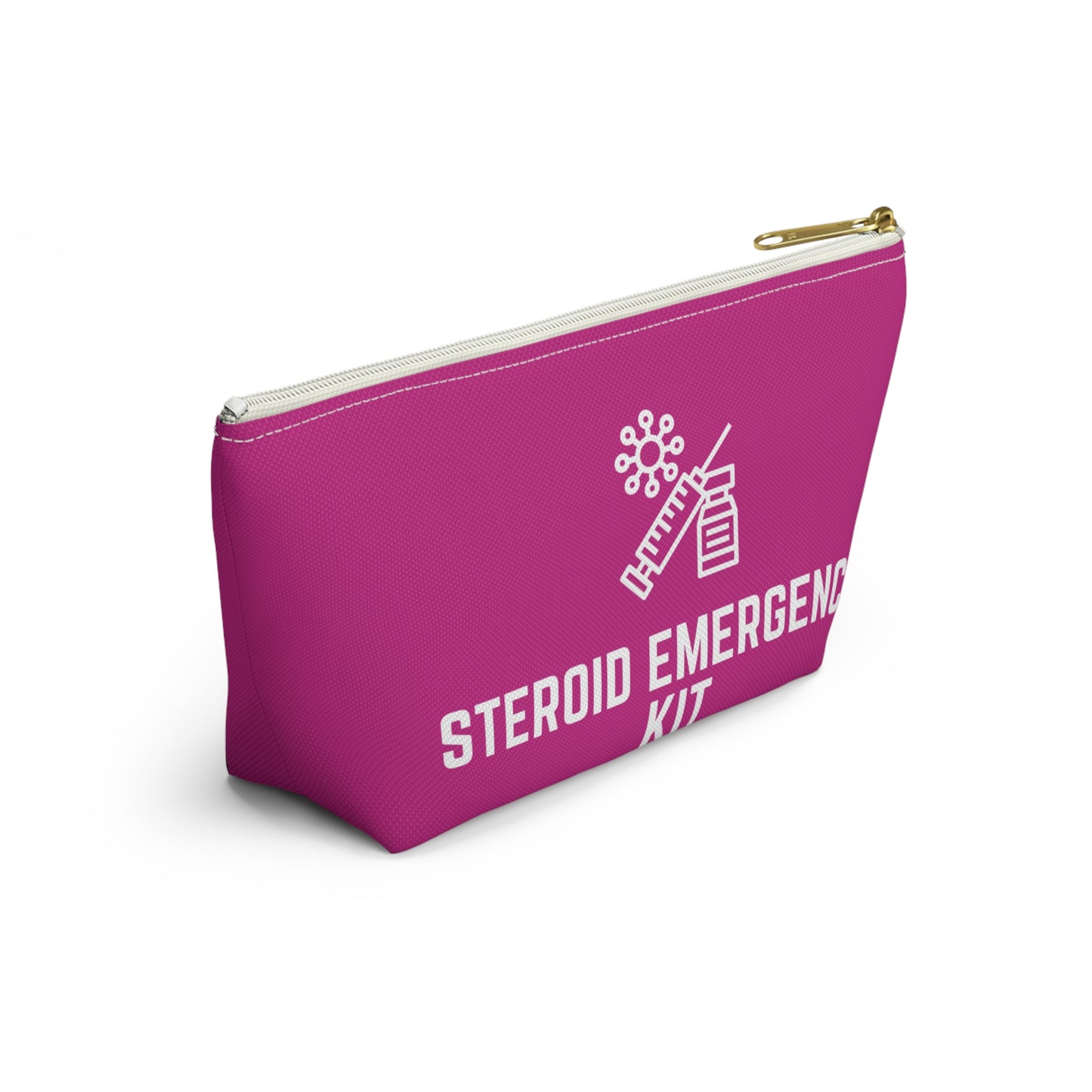 Personalized Steroid Emergency Kit Pouch for Medication Storage Travel Organizer for Quick Access to Steroid Meds and Essentials