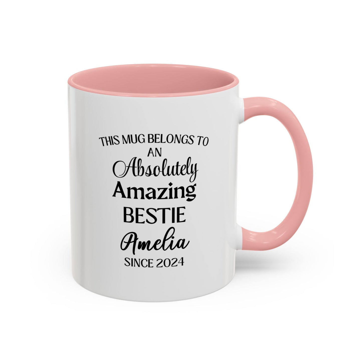 Bestie Mug, Funny Best Friend Gift, Custom BFF Coffee Cup, Personalized Mug for Best Friend, Cute Friendship Gift