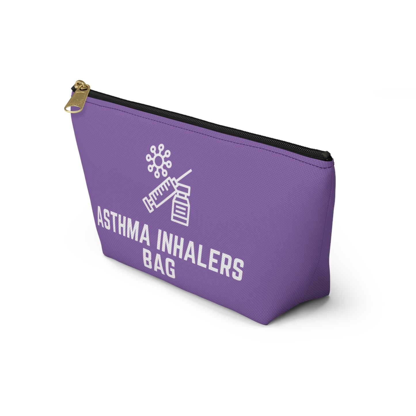 Personalized Asthma Inhalers Bag Pouch for Inhaler Storage Travel Organizer for Asthma Medication and Emergency Relief Essentials
