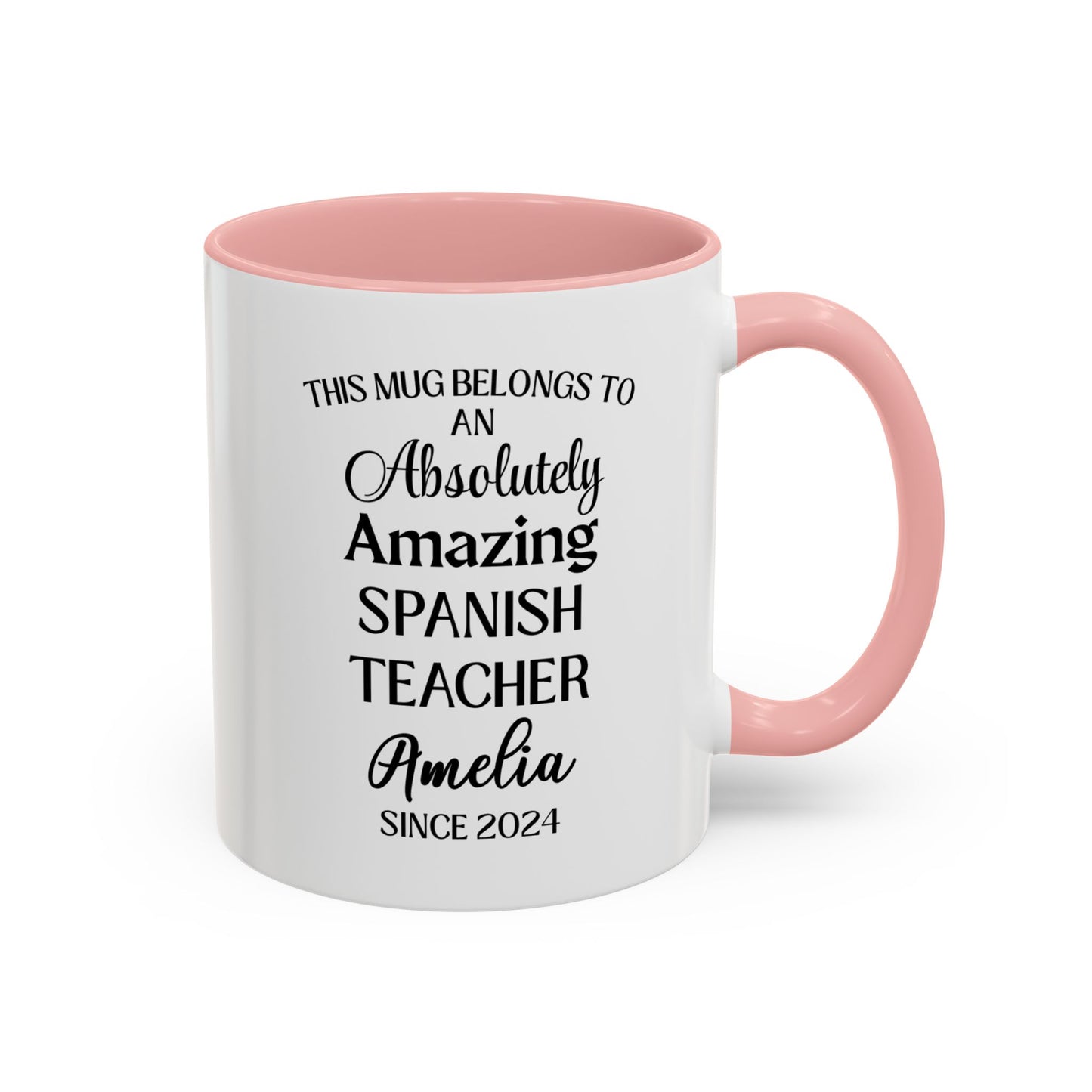 Mug, Custom Spanish Teacher Gift, Gracias Teacher Cup, Funny Language Instructor, Personalized Coffee Mug