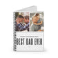 Personalized Dad and Son, Daughter Journal Book, Custom Memory Notebook, Gift for Dad from Kids, Fathers Day Gift, Name Keepsake Book