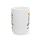 Personalized Mother NOAH SOPHIE ZOE Ceramic Mug (11oz, 15oz) - Glossy Finish, December Birthday Design