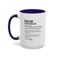 Tailor Mug, Stitch Sorcerer Gift, Sewing Lover Coffee Mug, Seamstress Appreciation Gift, Colorful Mugs (11oz, 15oz)