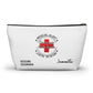 Personalized Medical Alert Seizure Disorder Emergency Meds Inside Accessory Pouch w T-bottom for Samantha