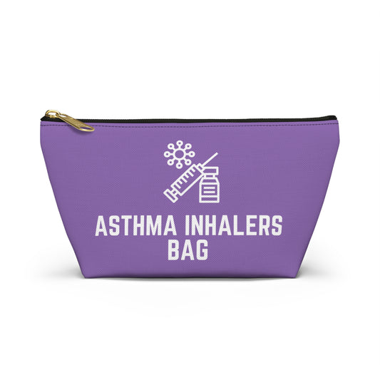 Personalized Asthma Inhalers Bag Pouch for Inhaler Storage Travel Organizer for Asthma Medication and Emergency Relief Essentials