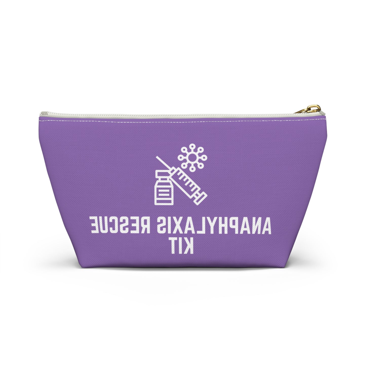 Personalized Anaphylaxis Rescue Kit Pouch for Emergency Medication Storage Travel Organizer for Allergy Emergency and Life Saving Supplies