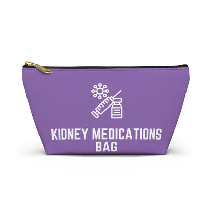 Personalized Kidney Medications Bag for Daily Pill Organizer Travel Case for Chronic Kidney Disease Supplies and Health Essentials