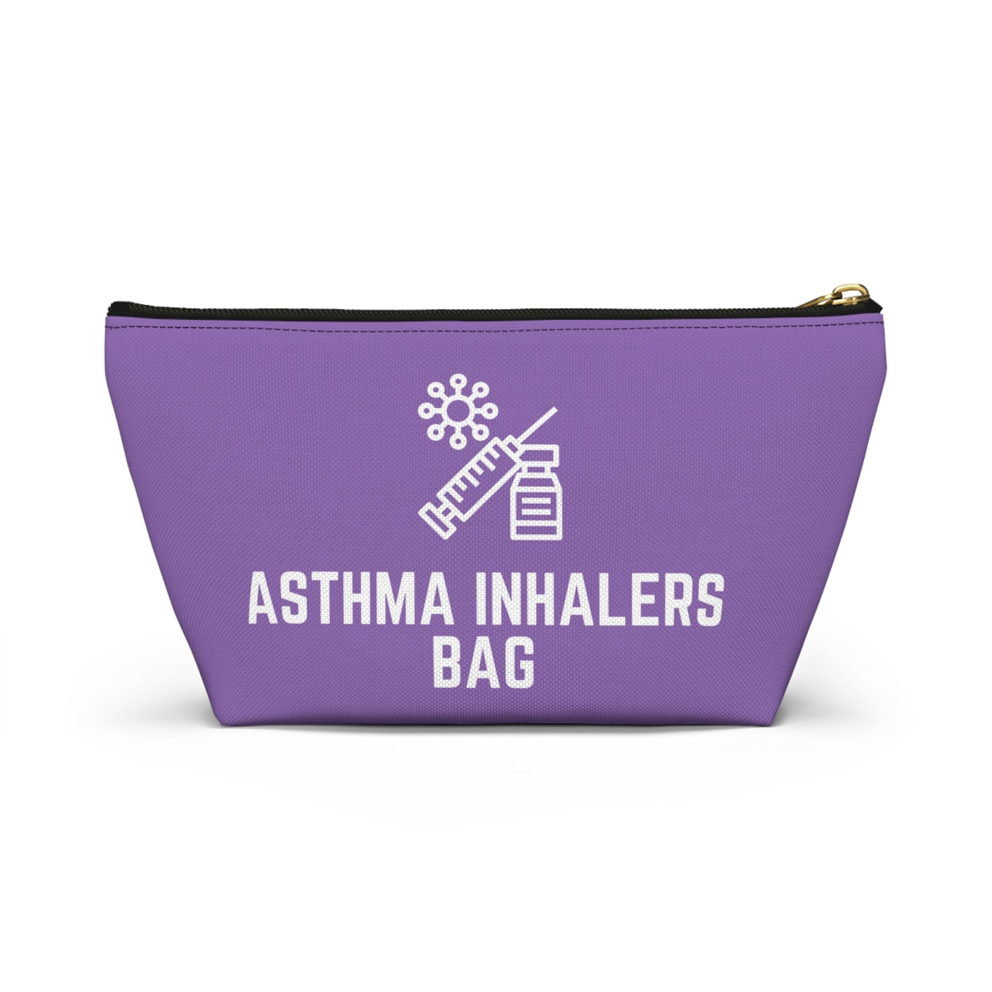 Personalized Asthma Inhalers Bag Pouch for Inhaler Storage Travel Organizer for Asthma Medication and Emergency Relief Essentials