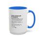 Custom Flight Dispatcher Mug, Funny Aviation Gift, Dispatcher Dictionary Mug, Personalized Pilot Mug, Airport Crew Coffee Cup