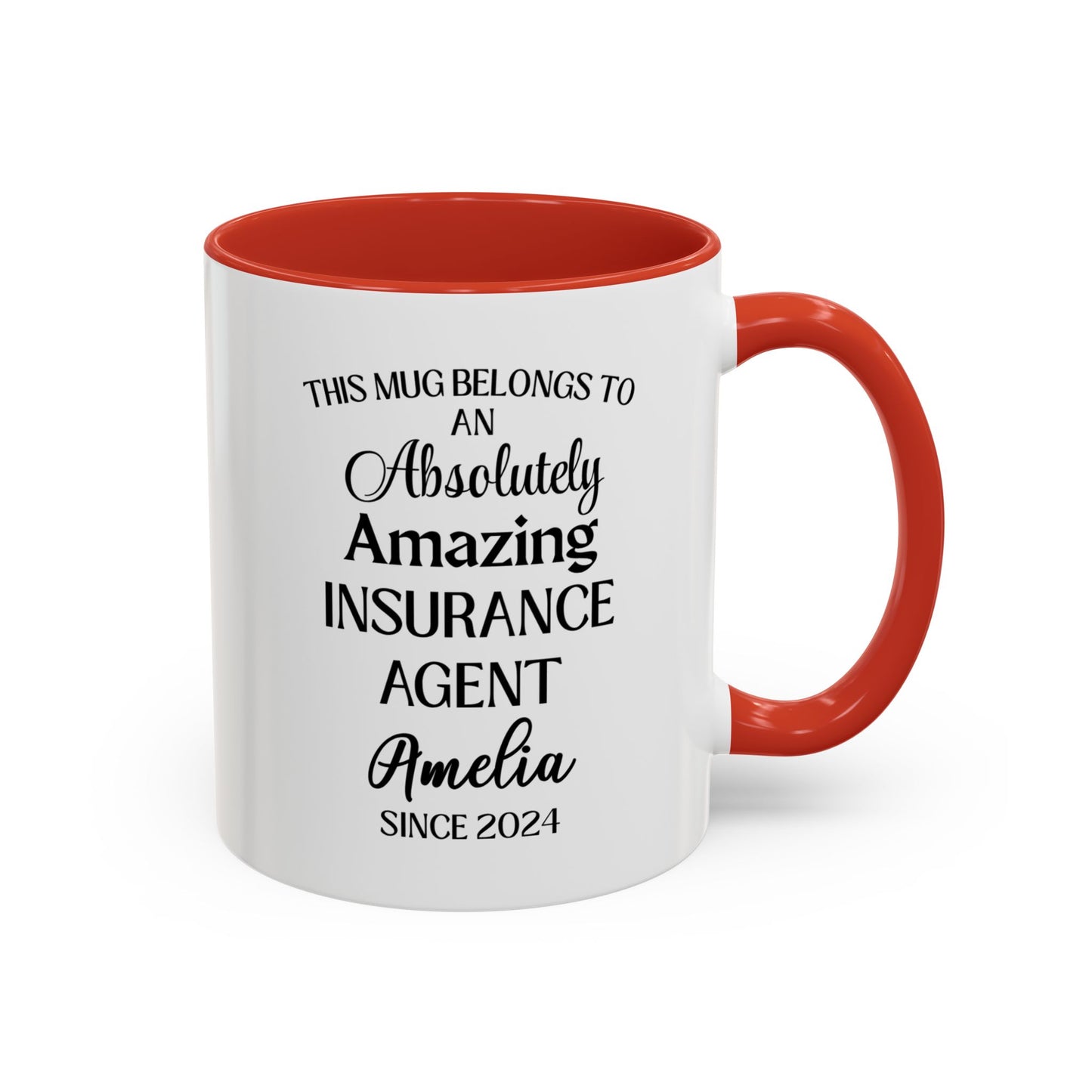 Custom Insurance Agent Mug, Funny Risk Manager Gift, Personalized Office Mug, Financial Advisor Coffee Cup