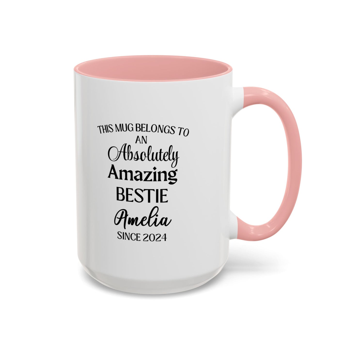 Bestie Mug, Funny Best Friend Gift, Custom BFF Coffee Cup, Personalized Mug for Best Friend, Cute Friendship Gift