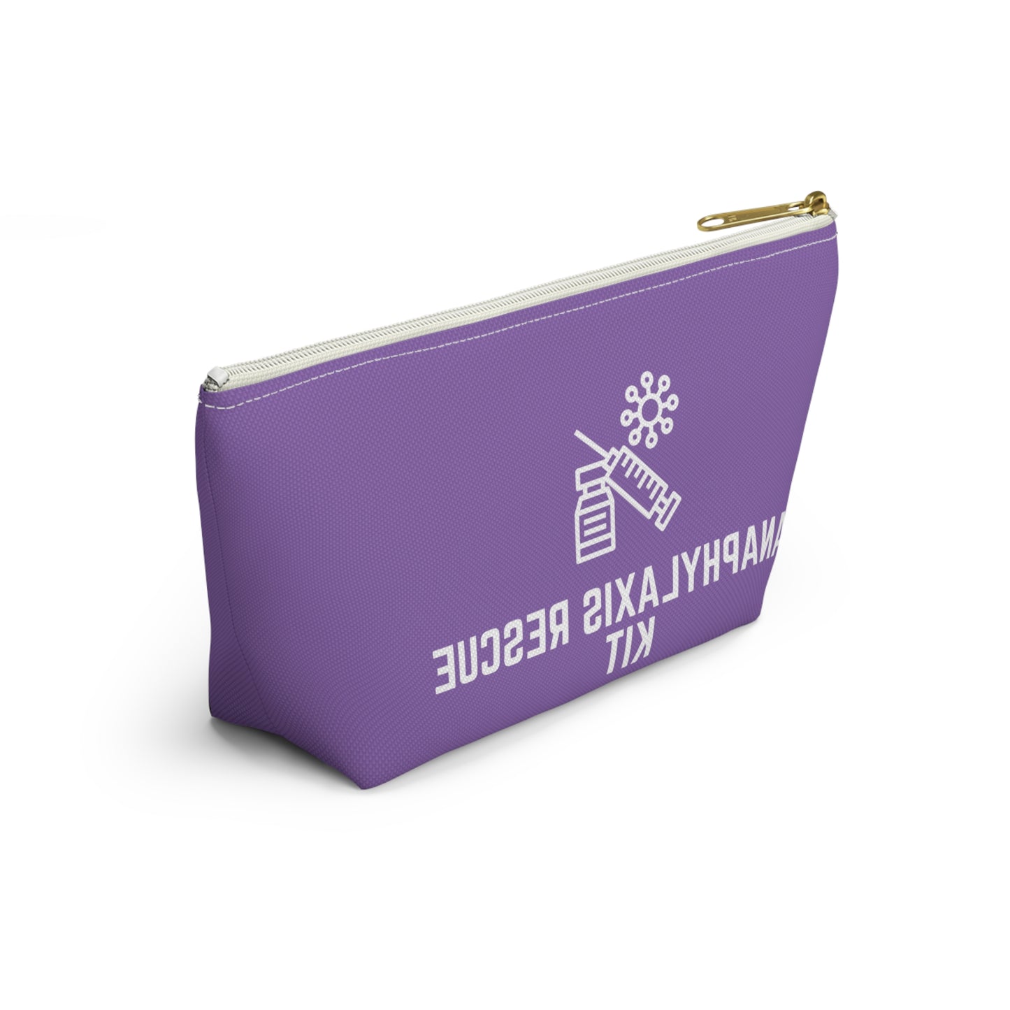 Personalized Anaphylaxis Rescue Kit Pouch for Emergency Medication Storage Travel Organizer for Allergy Emergency and Life Saving Supplies