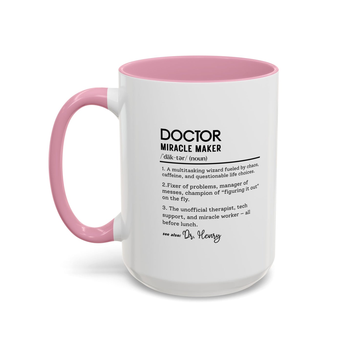 Custom Doctor Mug, Funny Doctor Gift, Medical Definition Mug, Personalized Coffee Cup, Healthcare Hero Gift, Surgeon Mug, Med Student Gift