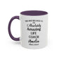 Custom Life Coach Mug, Funny Motivational Mentor Gift, Personalized Coach Mug, Empowerment Coffee Cup