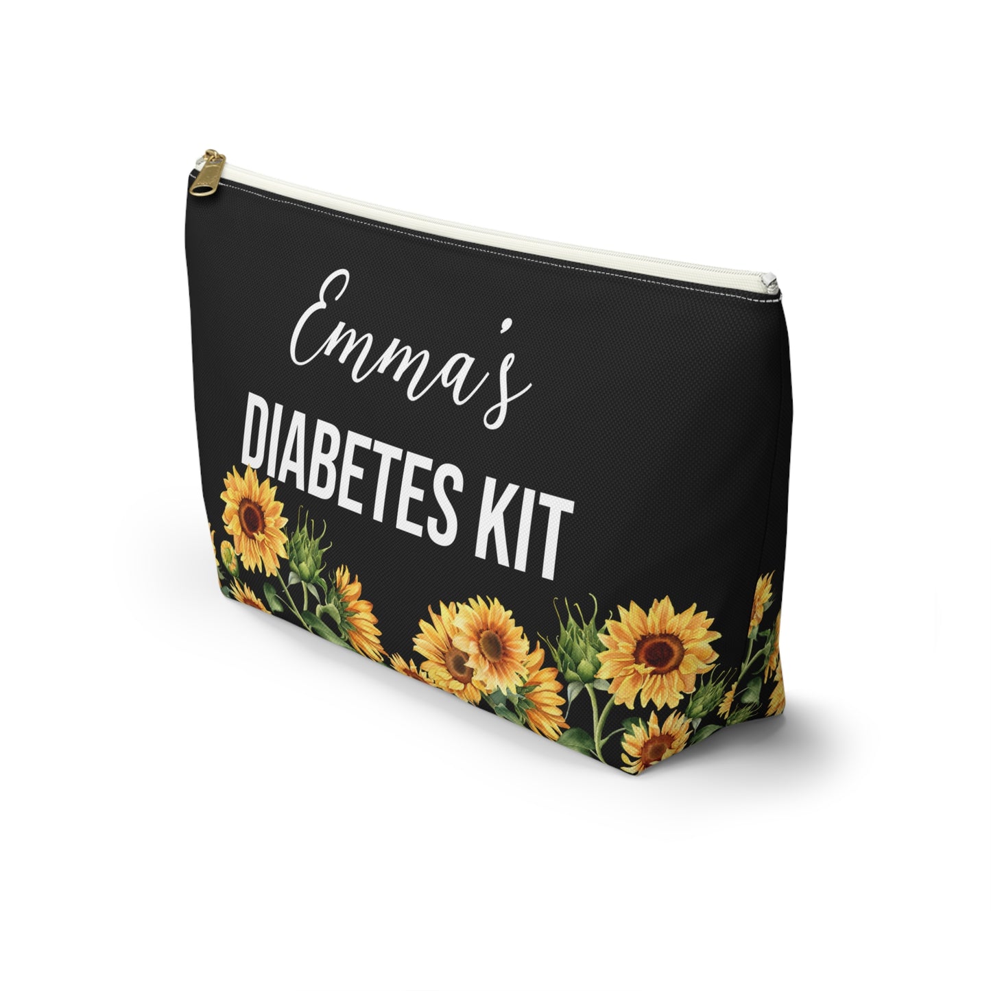 Diabetes Kit Pouch for Insulin Glucose Tabs and Supplies Personalized Medical Bag for Daily Use Travel or Emergency Diabetes Essentials