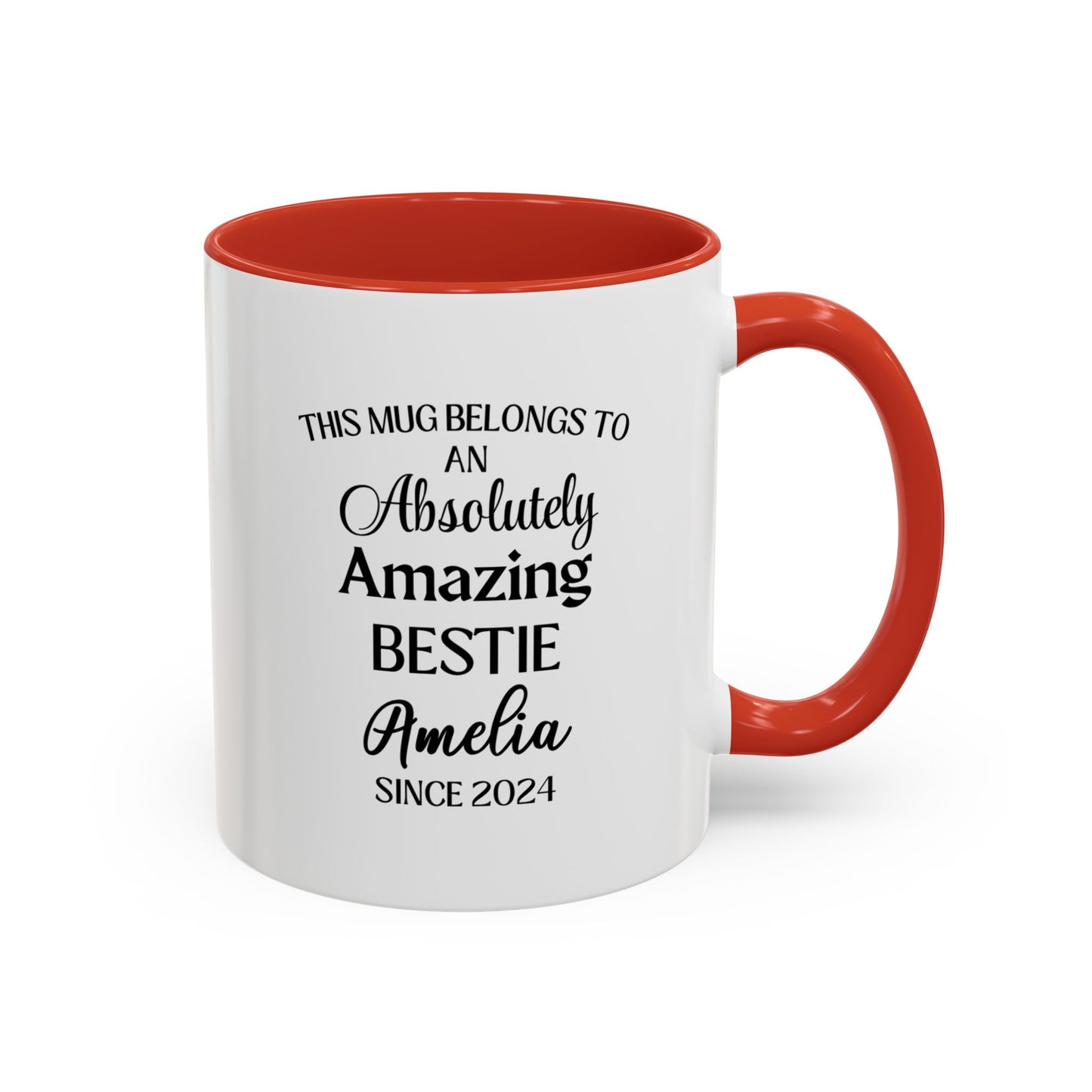 Bestie Mug, Funny Best Friend Gift, Custom BFF Coffee Cup, Personalized Mug for Best Friend, Cute Friendship Gift