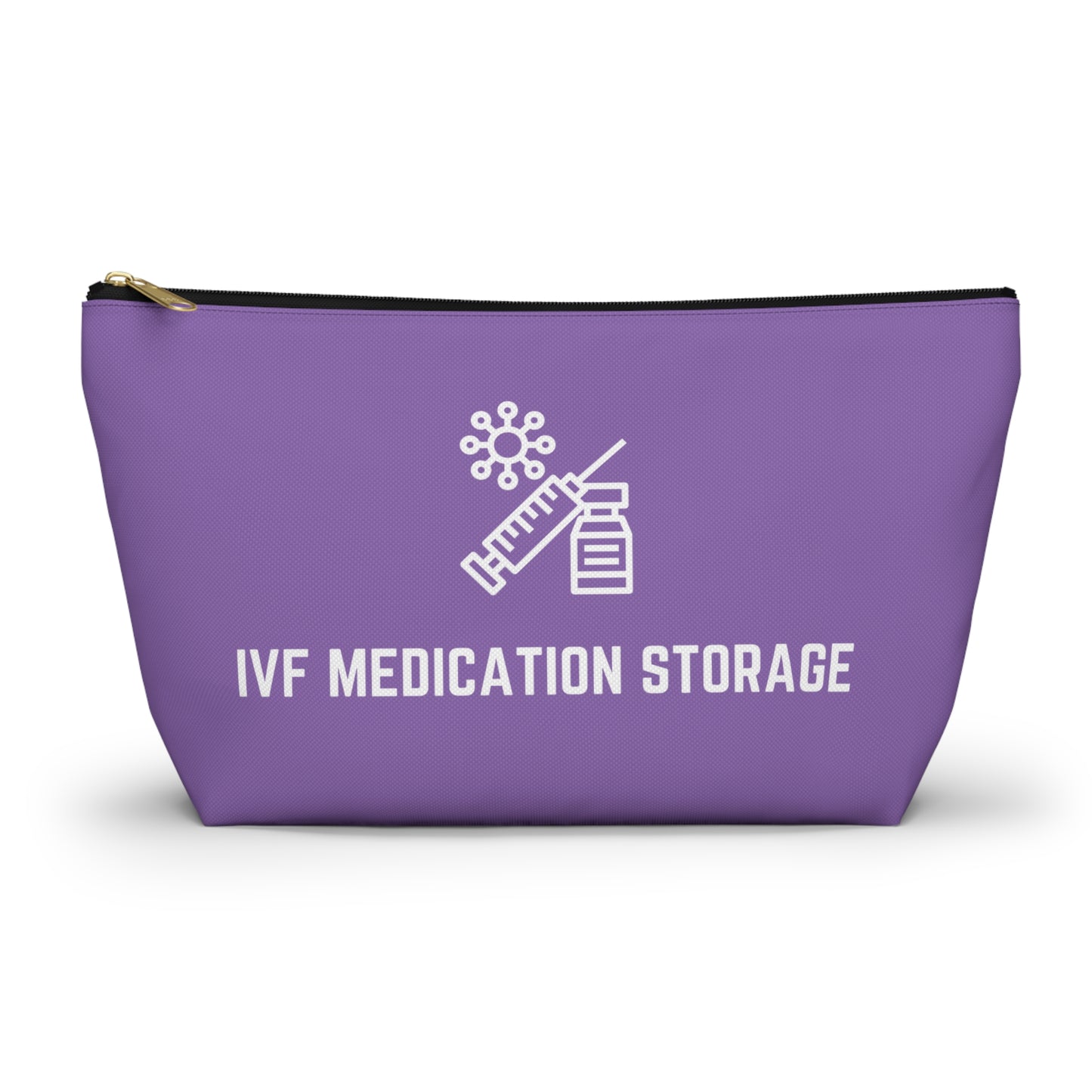 Personalized IVF Medication Storage Pouch for Fertility Treatment Supplies Travel Organizer for Injections and Daily Meds