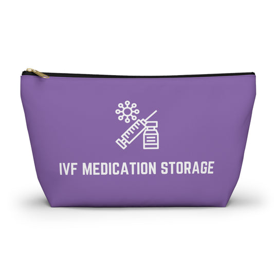 Personalized IVF Medication Storage Pouch for Fertility Treatment Supplies Travel Organizer for Injections and Daily Meds