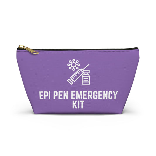 Personalized Epi Pen Emergency Kit Pouch for Allergy Medication Storage Travel Organizer for Anaphylaxis and Emergency Essentials