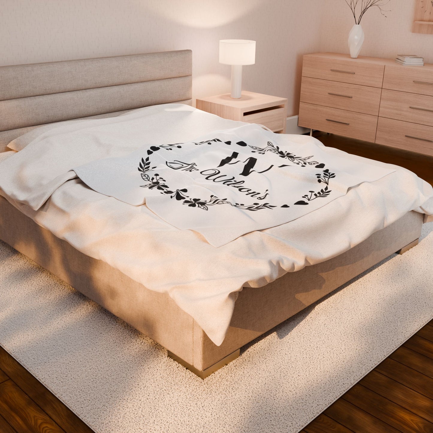 Custom Family Name Blanket, Last Name Blanket, Initials Blanket, Wedding Gift, Anniversary Gift, Housewarming Gift, Gift for Family