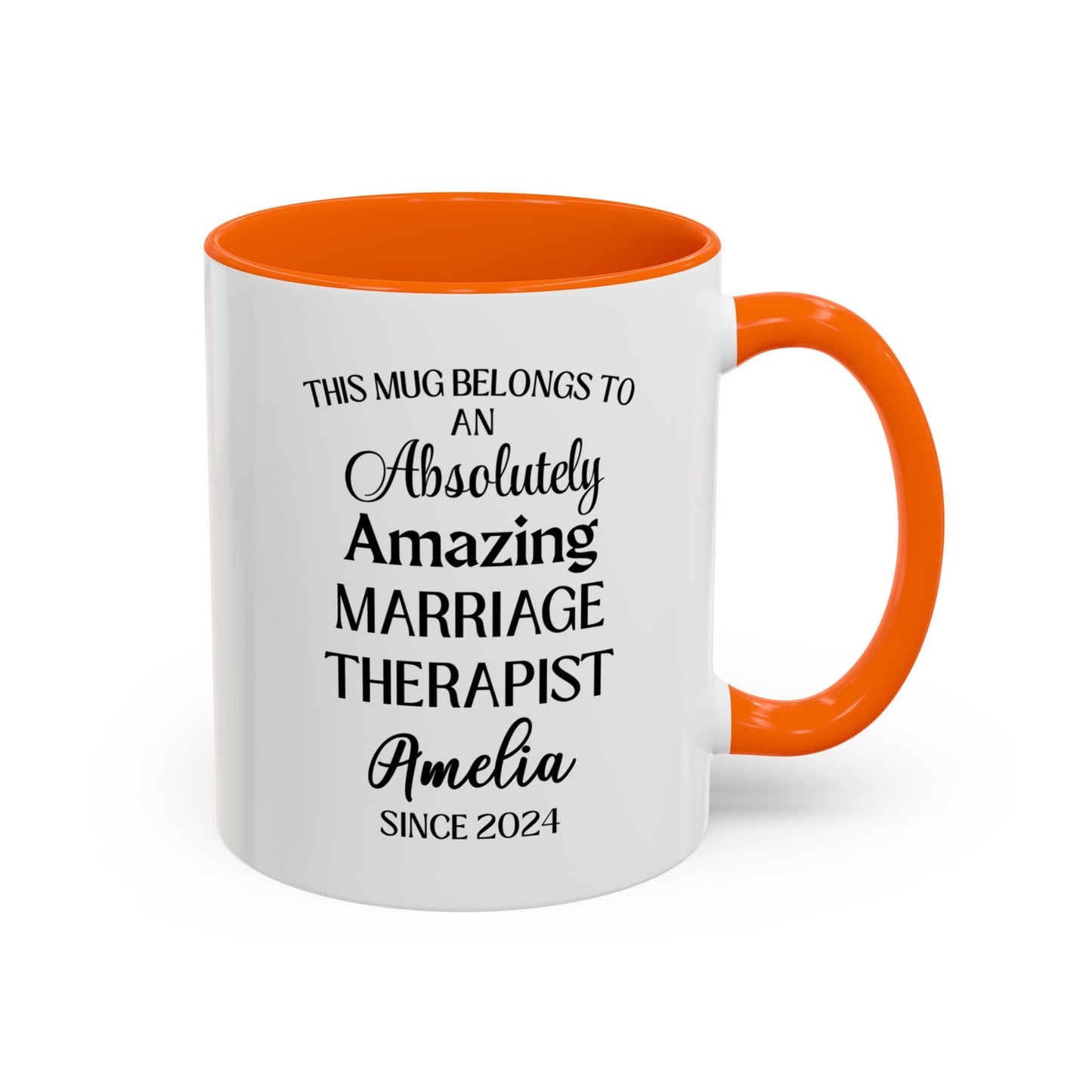 Coffee Mug, Custom Marriage Therapist Mug, Funny Relationship Counselor Gift, Personalized Couples Coach Cup, Gift for Couples, Wedding