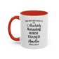 Custom Horse Trainer Mug, Funny Equestrian Mug, Personalized Horse Riding Coach Cup, Stable Mentor Gift