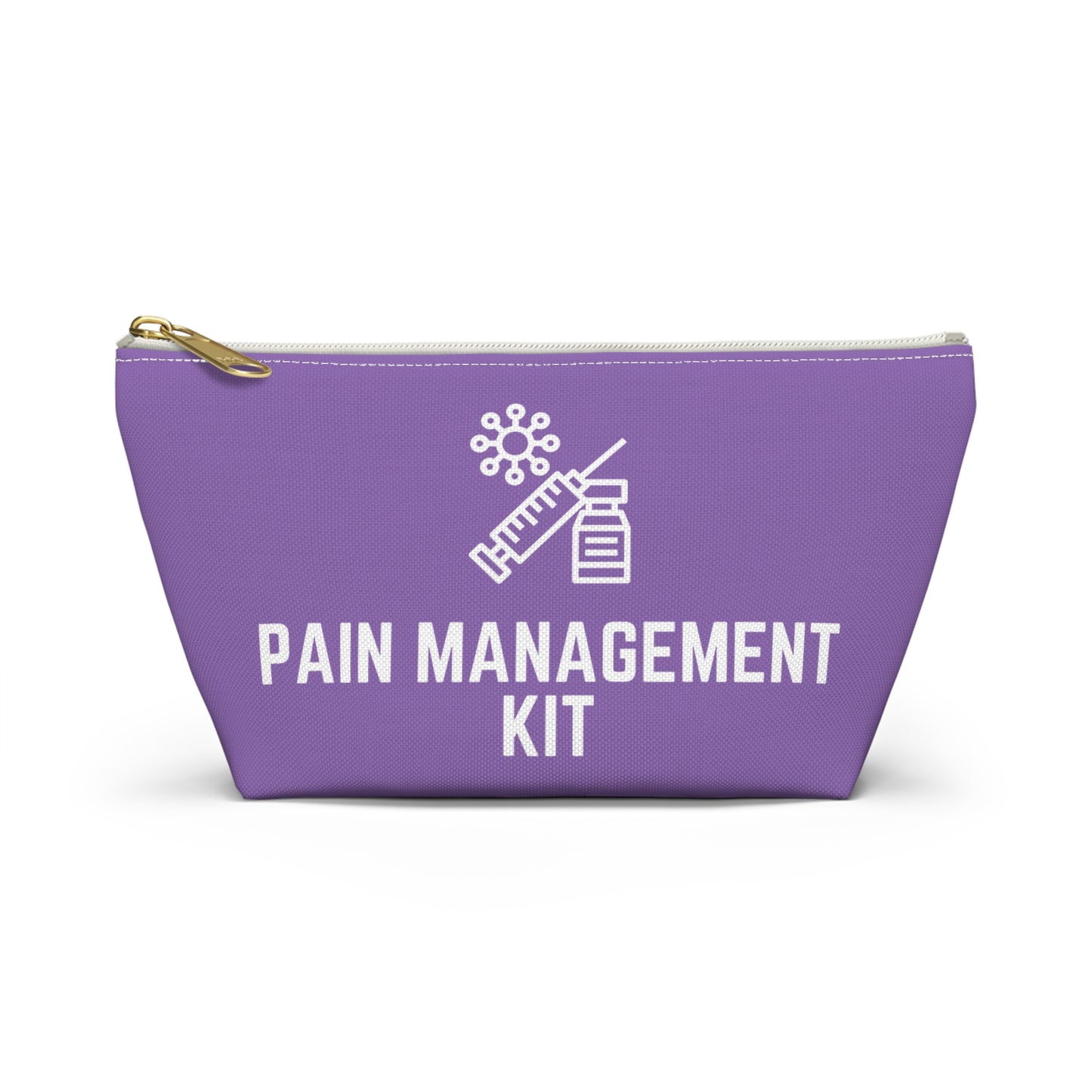 Personalized Pain Management Kit Pouch for Chronic Pain Relief Essentials Travel Organizer for Medications and Daily Supplies