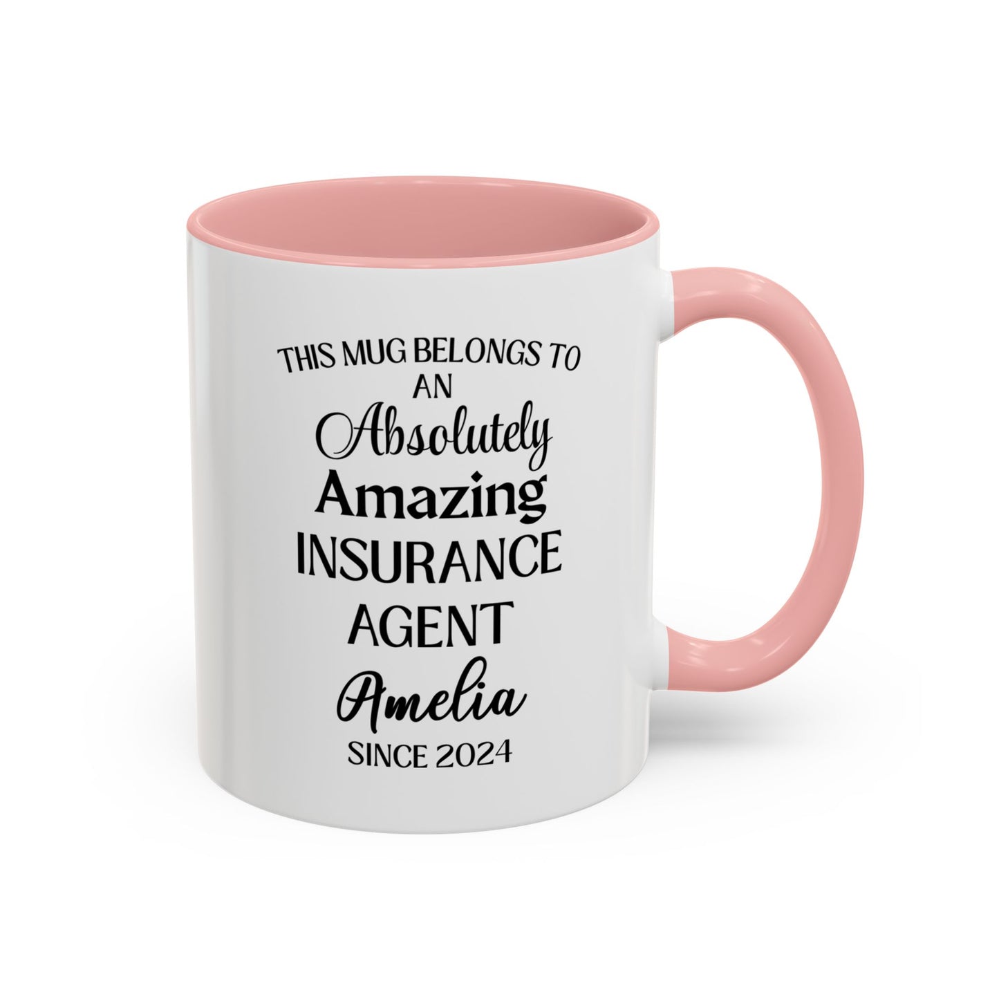 Custom Insurance Agent Mug, Funny Risk Manager Gift, Personalized Office Mug, Financial Advisor Coffee Cup