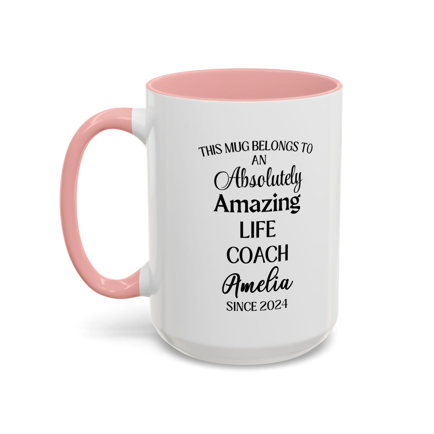 Custom Life Coach Mug, Funny Motivational Mentor Gift, Personalized Coach Mug, Empowerment Coffee Cup