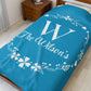 Custom Family Name Blanket, Last Name Blanket, Initials Blanket, Wedding Gift, Anniversary Gift, Housewarming Gift, Gift for Family