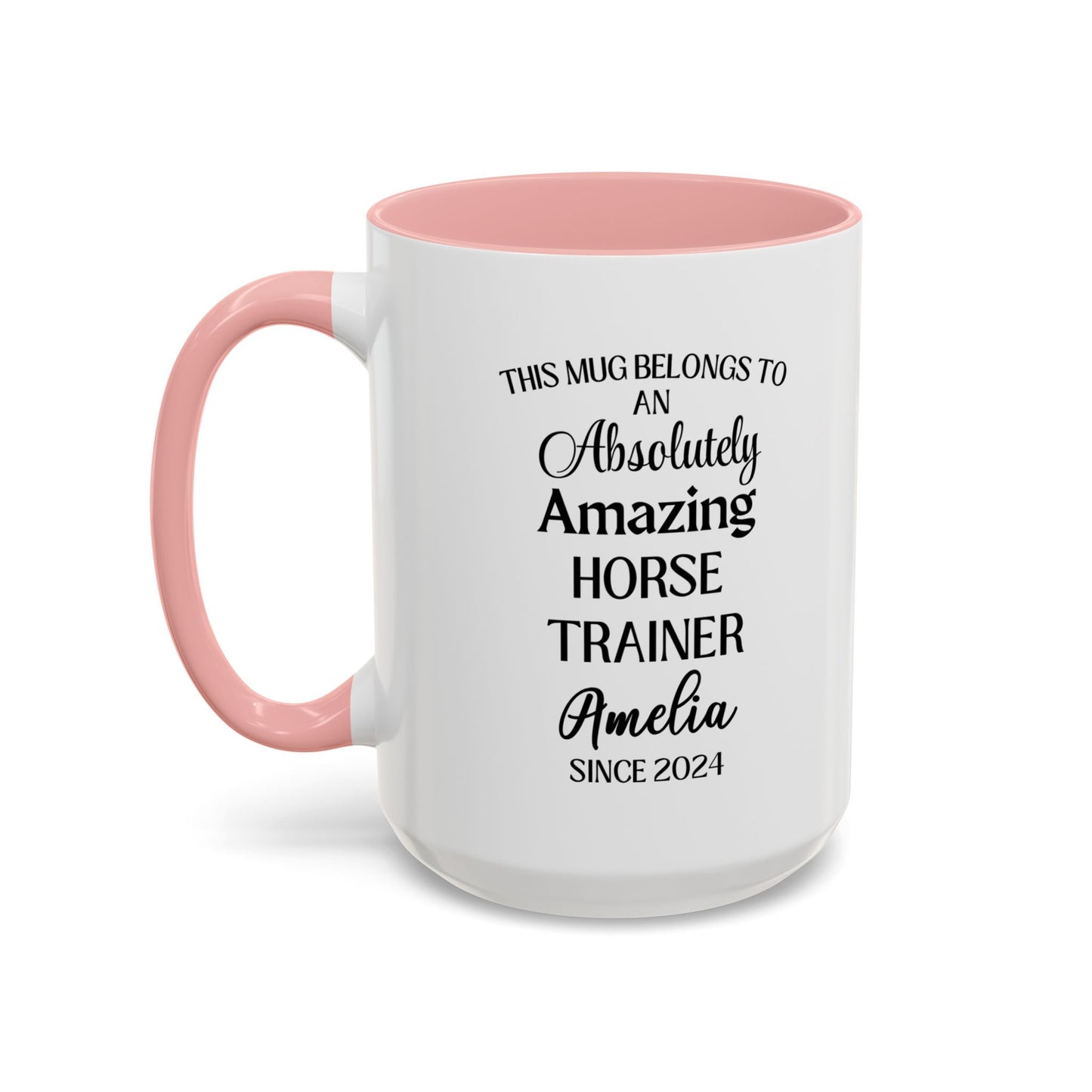 Custom Horse Trainer Mug, Funny Equestrian Mug, Personalized Horse Riding Coach Cup, Stable Mentor Gift