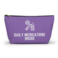 Personalized Daily Medications Inside Pouch for Organized Medication Storage Travel Organizer for Pills and Health Essentials