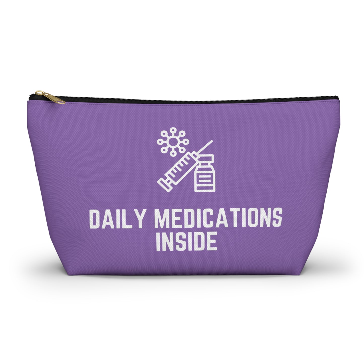 Personalized Daily Medications Inside Pouch for Organized Medication Storage Travel Organizer for Pills and Health Essentials