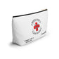 Personalized Medical Alert Insulin Inside Type 1 Diabetes Samantha Accessory Pouch with T-bottom