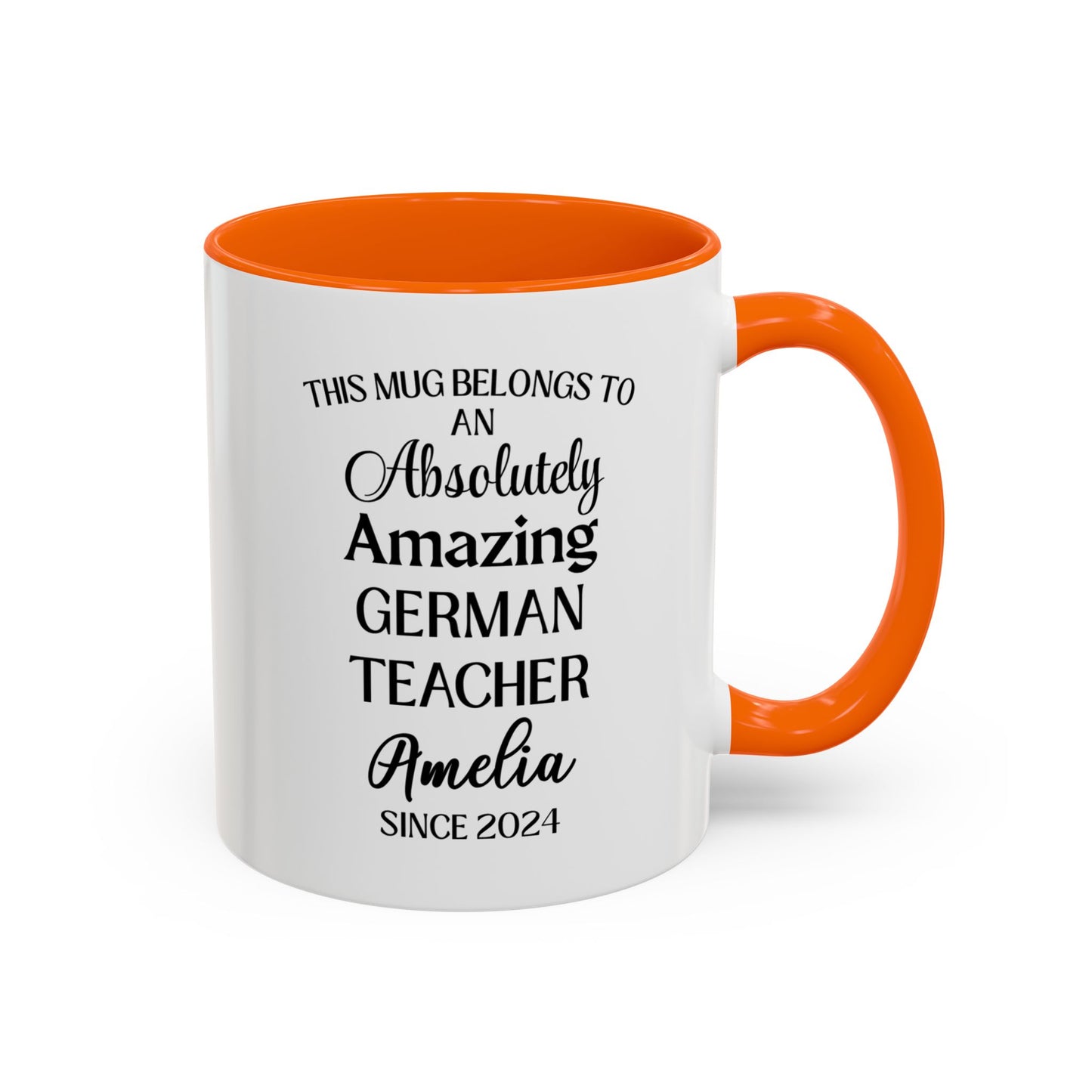 Custom German Teacher Mug, Funny Language Teacher Gift, Personalized German Mug, Danke Schön Cup, Classroom Gift