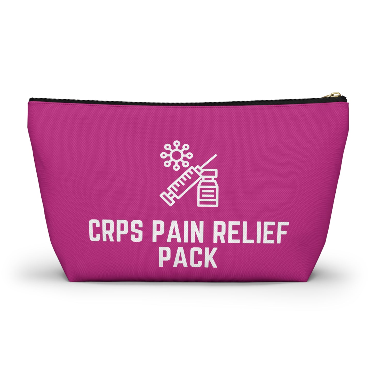 Personalized CRPS Pain Relief Pack Pouch for Chronic Pain Essentials Storage Travel Bag for Complex Regional Pain Syndrome Support