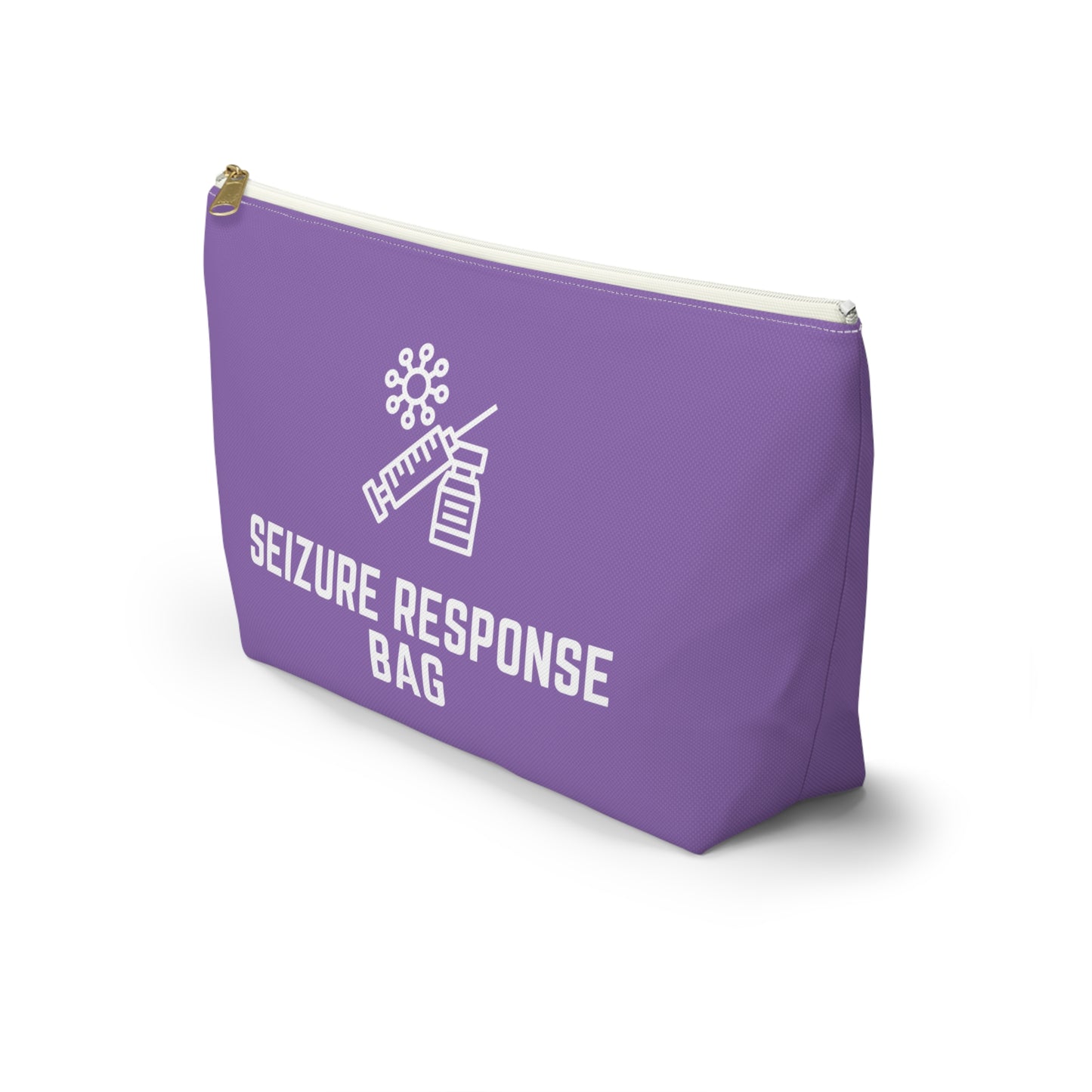 Personalized Seizure Response Bag for Emergency Medication Storage Travel Organizer for Epilepsy Safety Supplies and Medical Info
