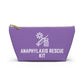 Personalized Anaphylaxis Rescue Kit Pouch for Emergency Medication Storage Travel Organizer for Allergy Emergency and Life Saving Supplies