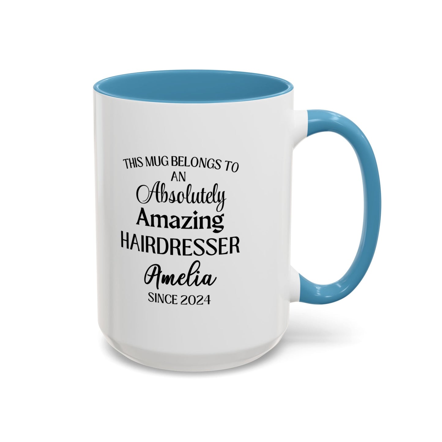 Custom Hairdresser Mug, Funny Salon Stylist Gift, Personalized Hair Artist Cup, Cosmetologist Coffee Mug