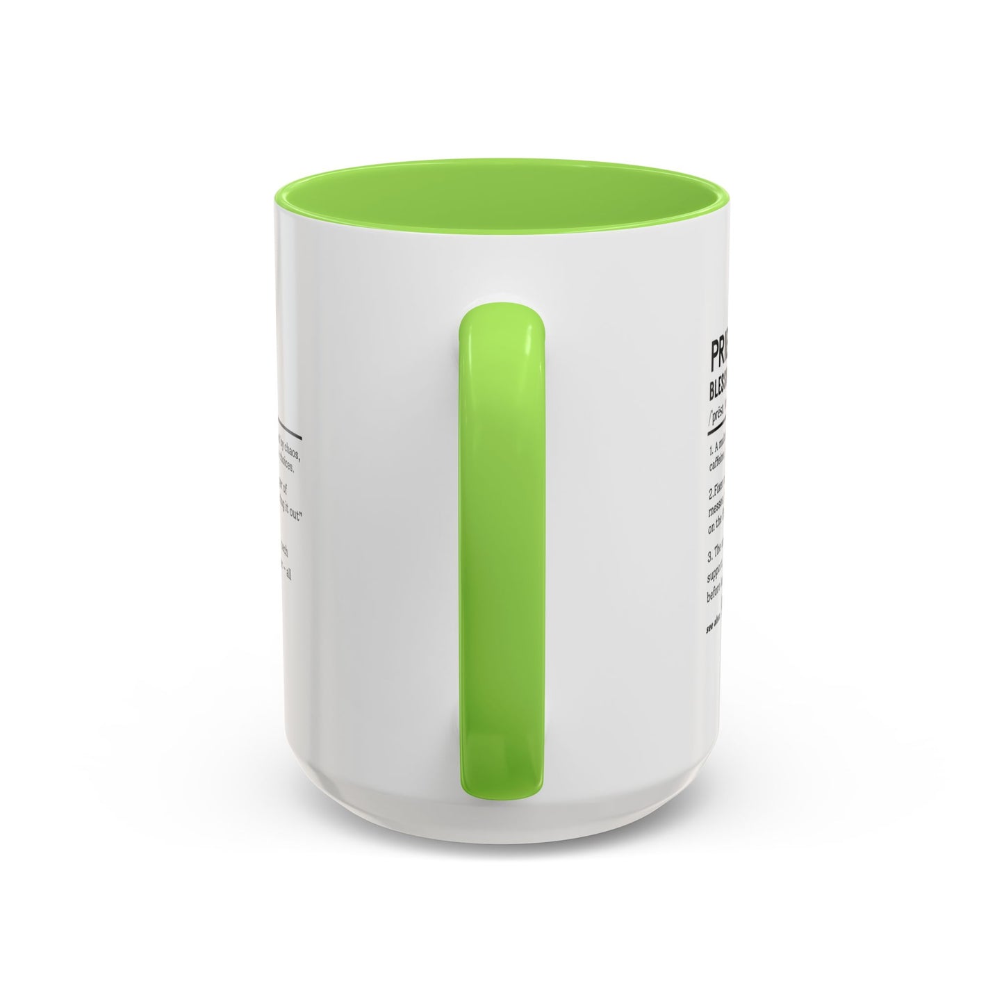 Custom Priest Dictionary Mug, Funny Blessing Dealer Mug, Universal Definition Mug Gift for Priest, Religious Gift Idea, Faith Leader Cup
