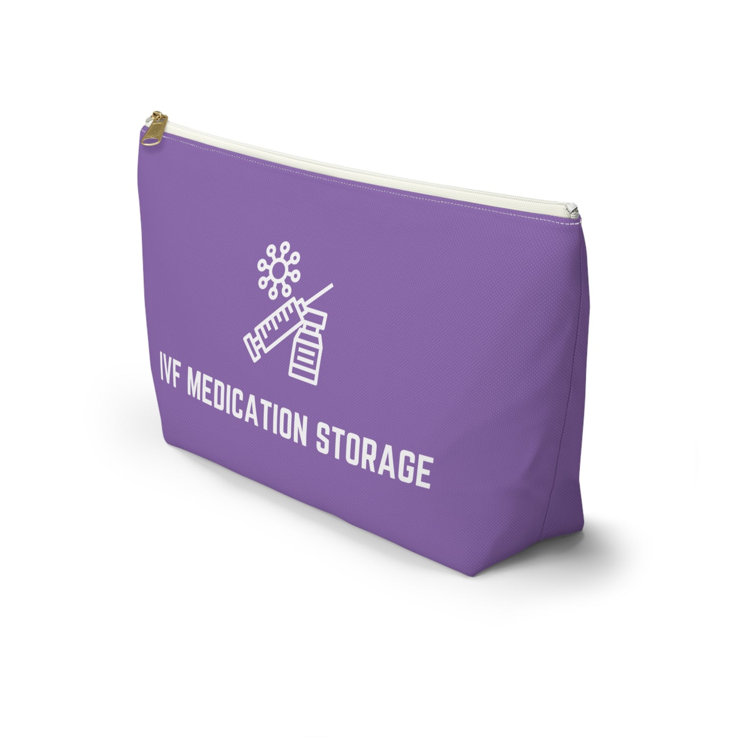 Personalized IVF Medication Storage Pouch for Fertility Treatment Supplies Travel Organizer for Injections and Daily Meds
