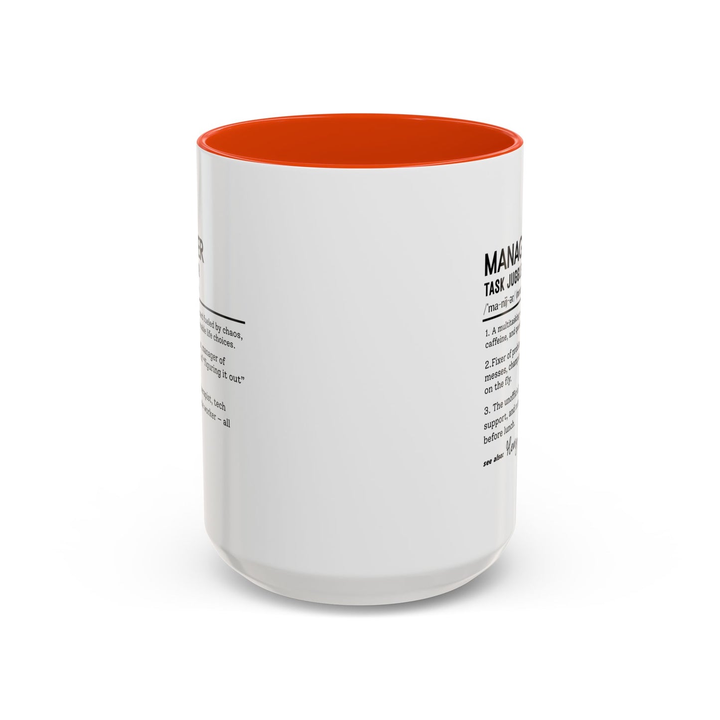 Funny Manager Mug, Custom Boss Gift, Office Leader Definition Cup, Personalized Coffee Mug, Supervisor Appreciation