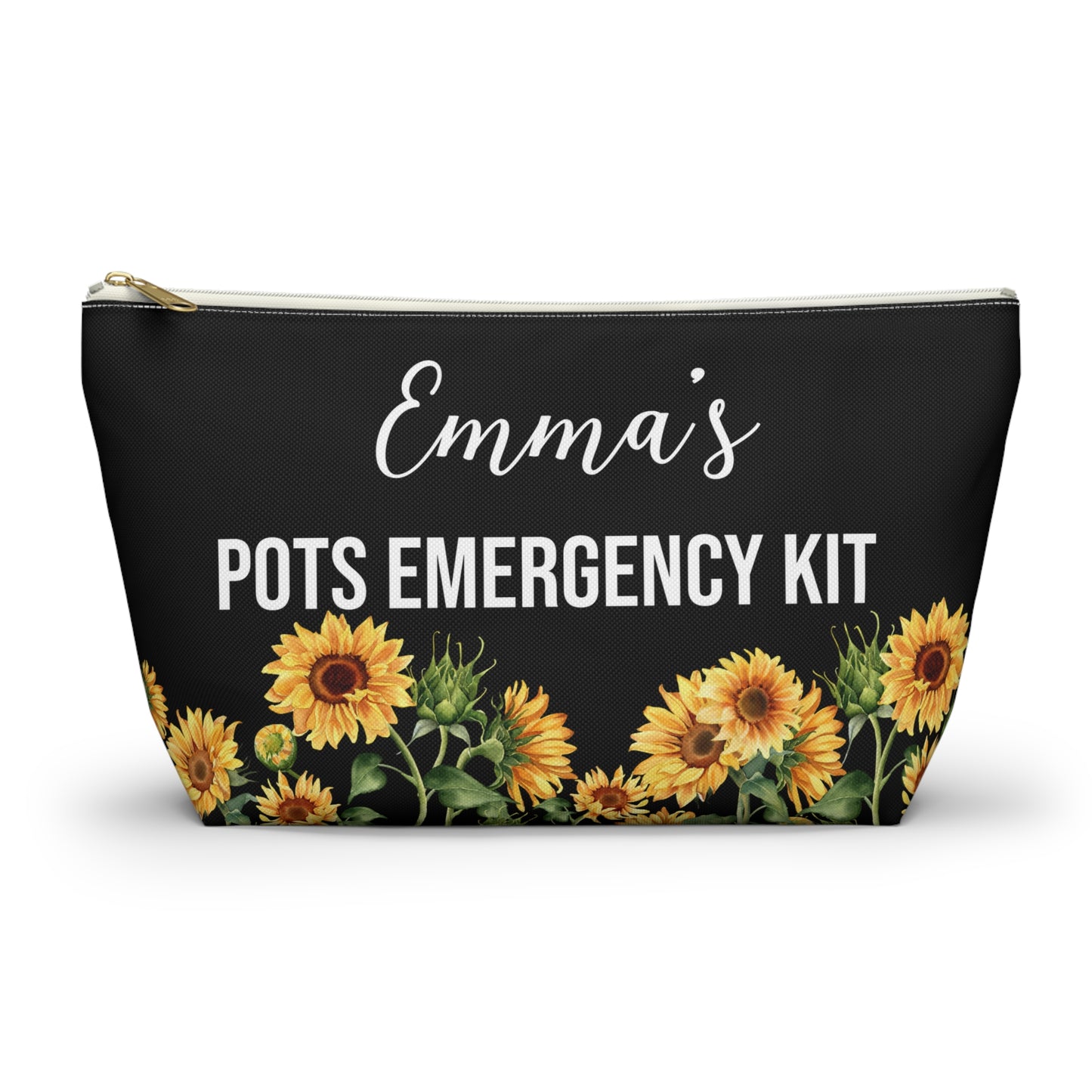 POTS Emergency Kit Personalized Medical Pouch for Dysautonomia Essentials Daily Meds Salt Tabs Electrolytes Travel Supply Organizer