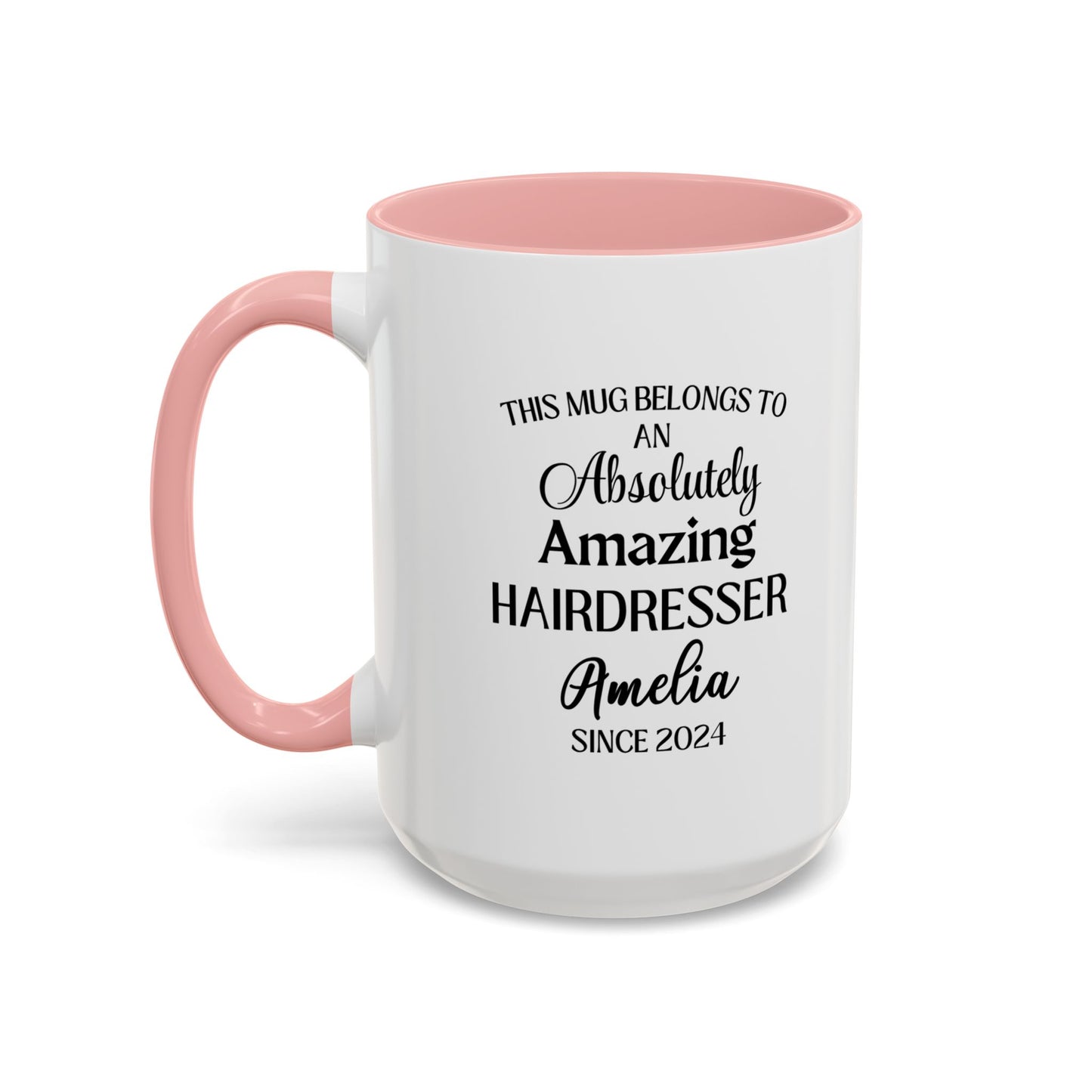 Custom Hairdresser Mug, Funny Salon Stylist Gift, Personalized Hair Artist Cup, Cosmetologist Coffee Mug