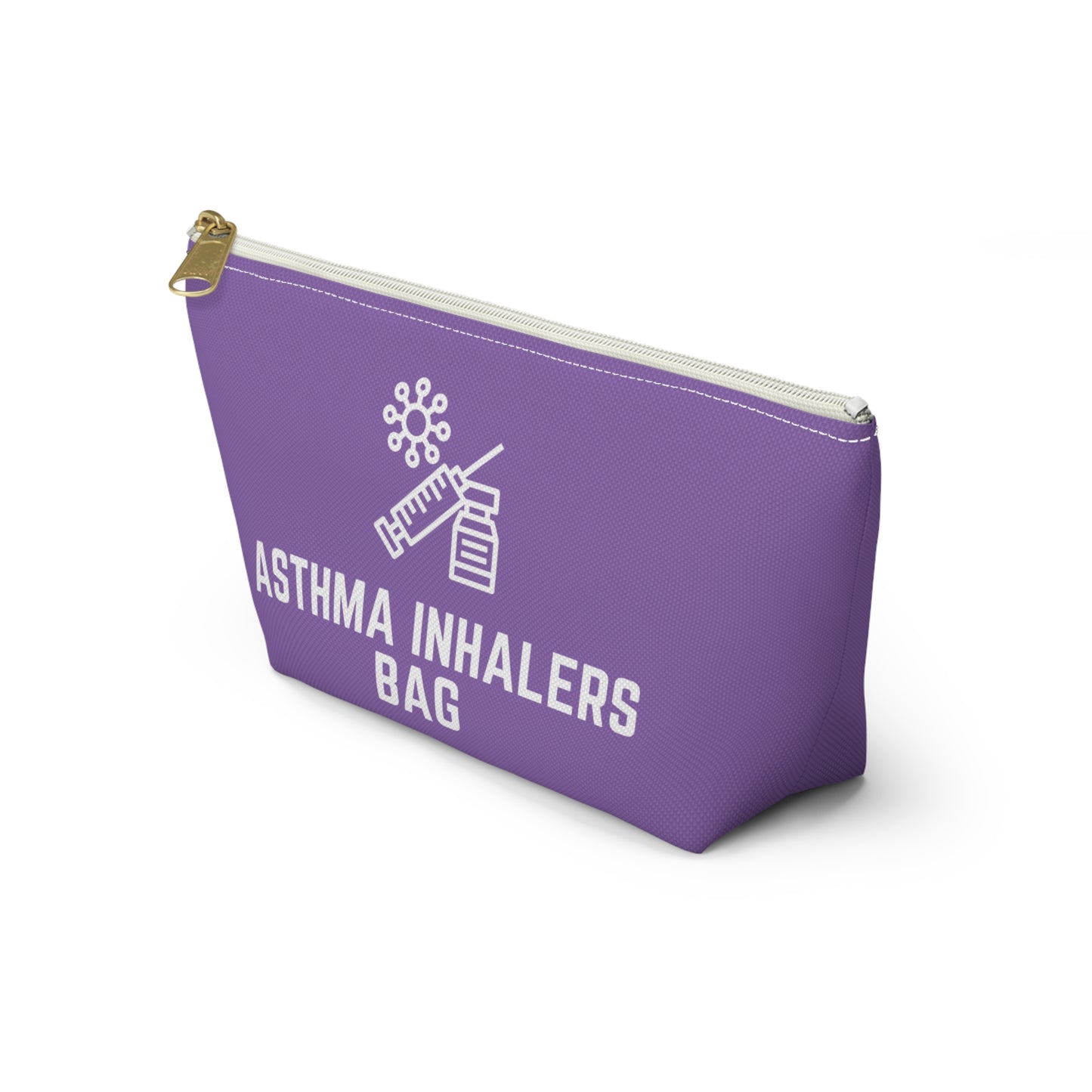 Personalized Asthma Inhalers Bag Pouch for Inhaler Storage Travel Organizer for Asthma Medication and Emergency Relief Essentials